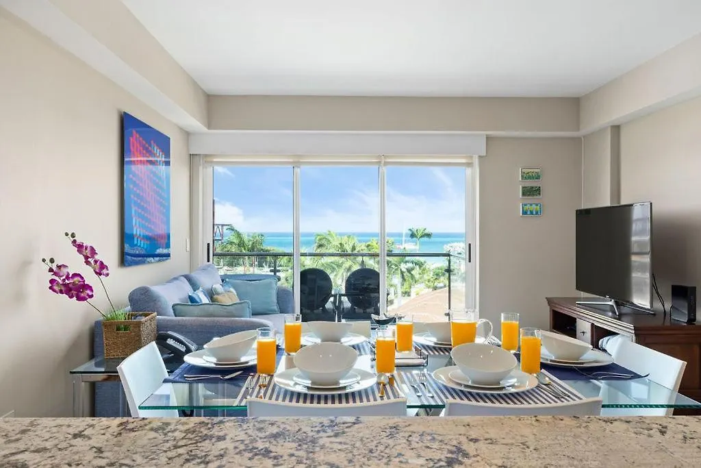 Relaxing And Classic Best Beachfront Condo Palm Beach 0*,  Aruba